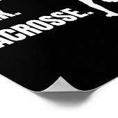 Kinder Lacrosse Kinder Crawl Walk Lacrosse Jongens Poster (Hoek)