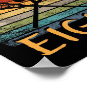 Kinder Lacrosse Verjaardag 8 Jaar Oud Lacrosse 8e Poster (Hoek)