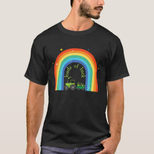 Kinder ladingen luck tractor Rainbow Toddler St Pa T-shirt