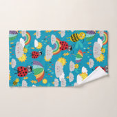 Kinder Ladybug Bumblebee Rainbows Aangepast Bad Handdoek (Handdoek)