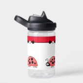 Kinder ladybugs voegen initialen sterren rode Came Waterfles (Rechts)