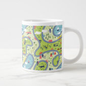 Kinder landschapspatroon grote koffiekop (Rechts)