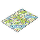 Kinder landschapspatroon notitieboek (Linkerzijde)