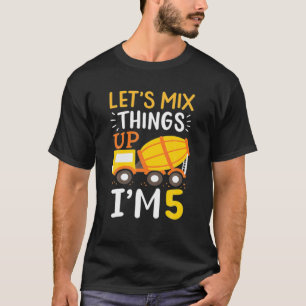 Kinder Laten we dingen mengen tot ik 55e verjaarda T-shirt
