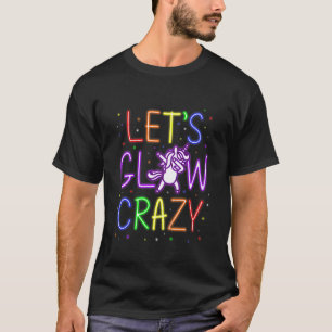 Kinder Laten we Glow Crazy Eenhoorn Beste Moeder O T-shirt