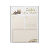 Kinder leesboeken Tracker Book Club Notitieblok (Linkerzijde)