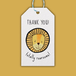 Kinder leeuw volledig Roarsome Oerwoud Dank je wel Cadeaulabel