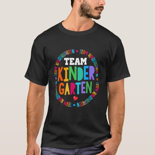 Kinder-leraarstudenten Terug naar schoolteam Kinde T-shirt (Voorkant)