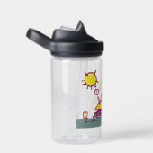 Kinder Leuke Graafmachine Bouwwagen Waterfles (Rechts)