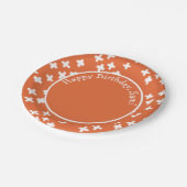 Kinder Leuke Plus Teken Wiskunde Cross Sinaasappel Papieren Bordje (Gekanteld)