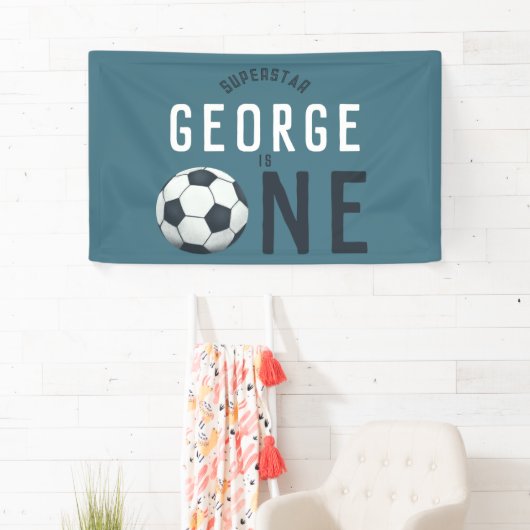 Kinder Leuke Sport 1e Verjaardagsfeest Spandoek (Insitu)