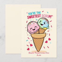 Kinder leuke Valentijnsdag Feestdagenkaart