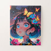 Kinder Levendige Fusie van Fantasy en Anime Art Ji