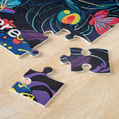 Kinder Levendige Fusie van Fantasy en Anime Art Ji Legpuzzel (Zijkant)