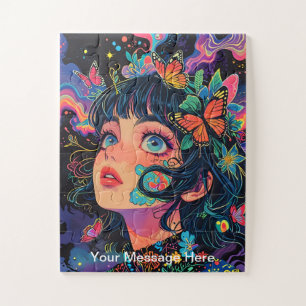 Kinder Levendige Fusie van Fantasy en Anime Art Ji Legpuzzel