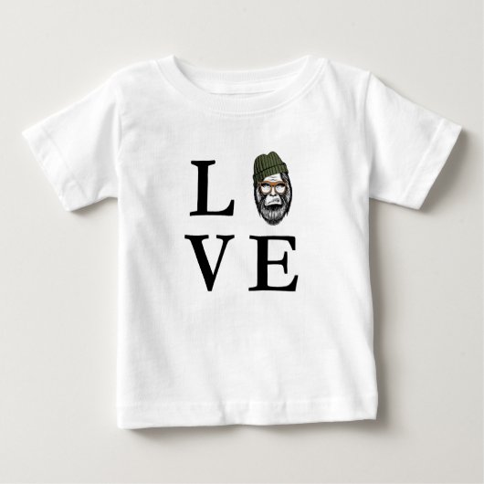 Kinder Liefde Bigfoot shirt (Voorkant)