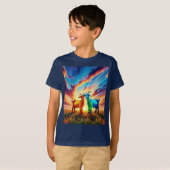 Kinder liefdesbokken - ook grote Kinderen! T-shirt (Voorkant volledig)