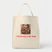 Kinder liefdeskerst tote bag (Voorkant)