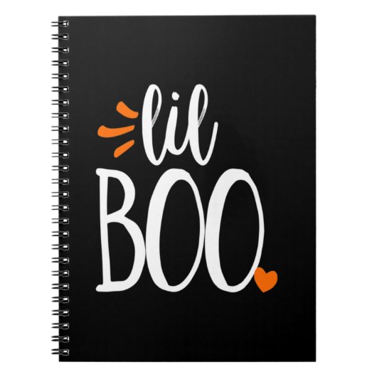 Kinder lil boe kleine leuke halloween spookpartij notitieboek (Voorkant)