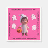 Kinder Little Spooks Halloween Party Servet (Voorkant)