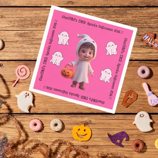 Kinder Little Spooks Halloween Party Servet