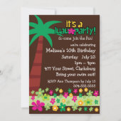 Kinder Luau Kaart (Voorkant)