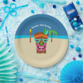 Kinder Luau-partij in Hawaiian Papieren Bordje (Feest)