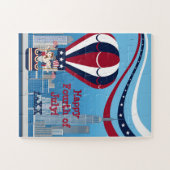 Kinder luchtballon van de Verenigde Staten Legpuzzel (Horizontaal)