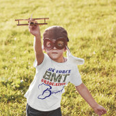 Kinder luchtmacht BMT Afstuderen gebonden voor rug T-shirt