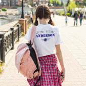 Kinder luchtmacht BMT Afstuderen gebonden voor rug T-shirt