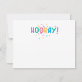 Kinder Maak een wens 4e foto Verjaardag Kaart (Achterkant)