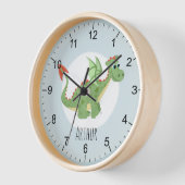 Kinder Magical Green Dragon Cartoon Boys Nursery (Hoek)