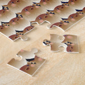 kinder magische meermin kogelvis onder het zee legpuzzel (Zijkant)