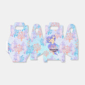 kinder magische zeemeermin onder het zee regenboog bedankdoosjes (Uitgevouwen)