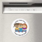 Kinder magneet aanpassen - Ik heb mijn boek geleze (Insitu (Vaatwasser))