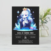 Kinder Majestic Princess Verjaardag Kaart (Staand voorkant)