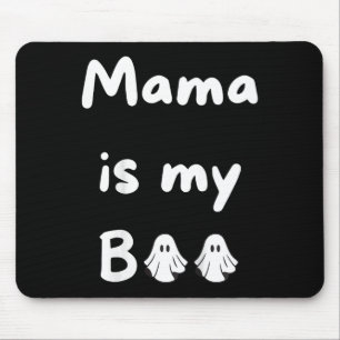 Kinder mama is mijn boek Halloween spook Kinder Sc Muismat