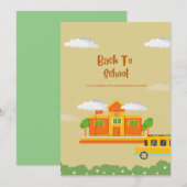 Kinder map Groene Camouflage School Pocket Aankondiging (Voorkant / Achterkant)