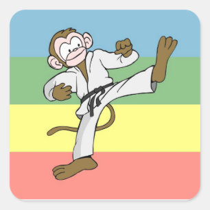 Kinder martial arts sticker