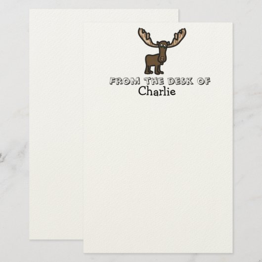 Kinder mazen, aangepast briefpapier (Voorkant / Achterkant)