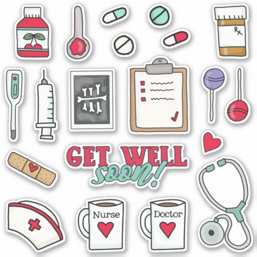 Kinder medische kit sticker (Voorkant)