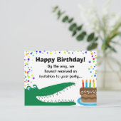 Kinder medische tandheelkundige patiënt Verjaardag Uitnodiging Briefkaart (Staand voorkant)