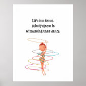 Kinder Meditation Art Poster (Voorkant)