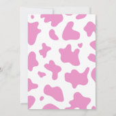 Kinder meisje afgerond eerste Rodeo 1e feestdag ve Kaart (Achterkant)