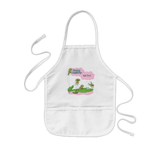 Kinder meisje Apron Kinder Schort (Voorkant)