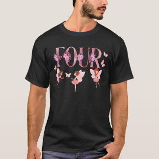 Kinder meisje met 4 jaar oud meisje t-shirt