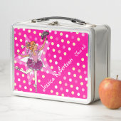 Kinder meisjes genaamd ballerina girl red roze lun (In situ)