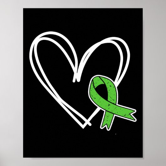 Kinder Meisjes Hart Geestelijke Gezondheidsproblem Poster (Voorkant)