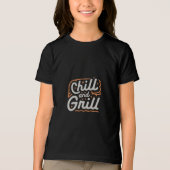 Kinder meisjes jongens mode design T-shirts (Voorkant)