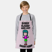 KINDER MEISJES SASSY CLASSY SMART ASSY RETRO SCHOR SCHORT (Gedragen)